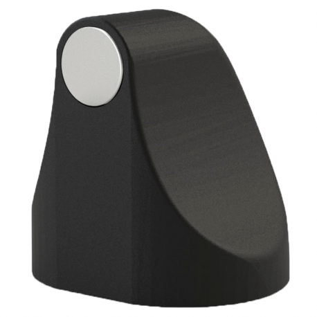 Trava Porta Magnético Preto Fosco COMFORT DOOR