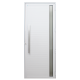Porta Giro Lambril com Visor 215x80cm Direita Caribe Max Alumínio Branco PEV JAP