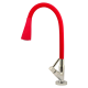 Torneira para Cozinha de Mesa Bica Móvel Tubo Gourmet 1/4v C75 6170 Vermelho STOC