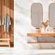 Porcelanato 83x83cm 83039 Calacata Premium Plus Acetinado Extra EMBRAMACO