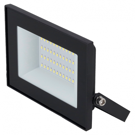 Refletor LED 50W 6500K Bivolt Preto GAYA