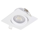 Spot LED Direcionável Quadrado 5W 6000K Bivolt Luz Branca GAYA