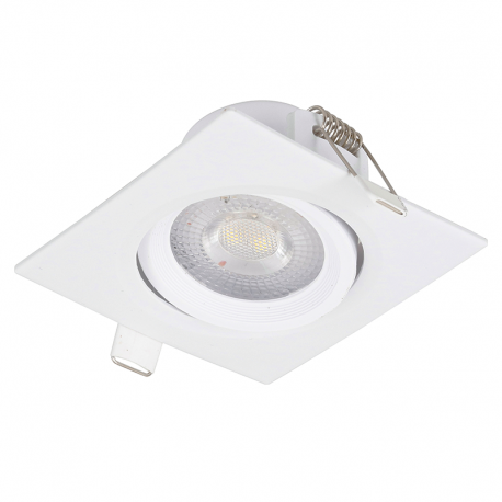 Spot LED Direcionável Quadrado 5W 6000K Bivolt Luz Branca GAYA