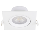 Spot LED Direcionável Quadrado 5W 6000K Bivolt Luz Branca GAYA