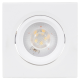 Spot LED Direcionável Quadrado 5W 6000K Bivolt Luz Branca GAYA