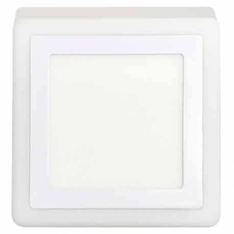 Painel LED Sobrepor Quadrado Dual Color 18W e 6W 15070110 TASCHIBRA