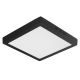 Painel LED Sobrepor Quadrado Preto 18W 6500K Luz Branca 15070152 TASCHIBRA