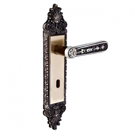 Fechadura Colonial Interna 4700/100 Zamac Latão Oxidado ALIANÇA