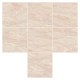 Porcelanato 84x84cm Perlato Marmo Polido Extra ELIZABETH