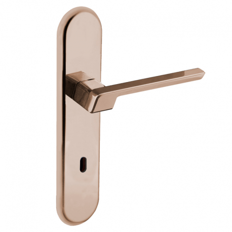 Fechadura Vega Espelho Interna 4812 Bronze Latonado ALIANÇA