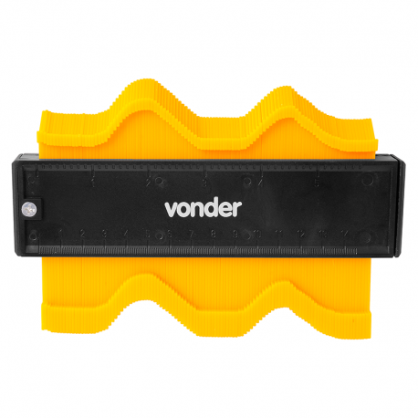 Gabarito Copiador de Contornos 14cm VONDER