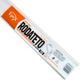 Moldura Rodateto Embalado com 2 Barras de 2m F50 Branco EPEX