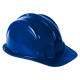 Capacete Aba Frontal Azul Escuro PLASTCOR