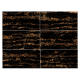 Porcelanato 61x120cm Jaguar Portoro HPO120106 Polido Extra HELENA