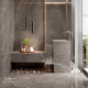 Porcelanato 60x120cm Pulpis Gray Micro Crystal Extra ROCA