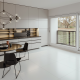 Porcelanato 90x90cm Lâmina Nórdico Snow Polido Extra INCEPA