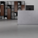 Porcelanato 90x90cm Lâmina Polis Cinza ABS Extra INCEPA