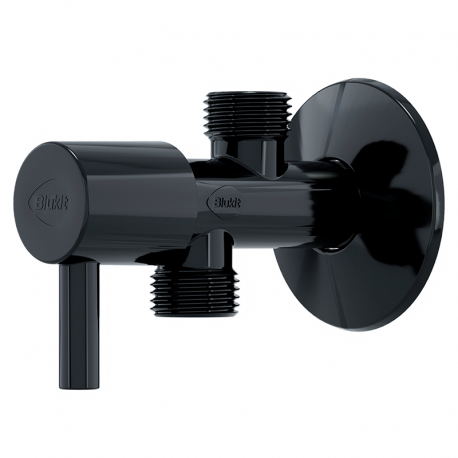 Registro para Ducha Higiênica com Derivação 1/4 Preto BLUKIT