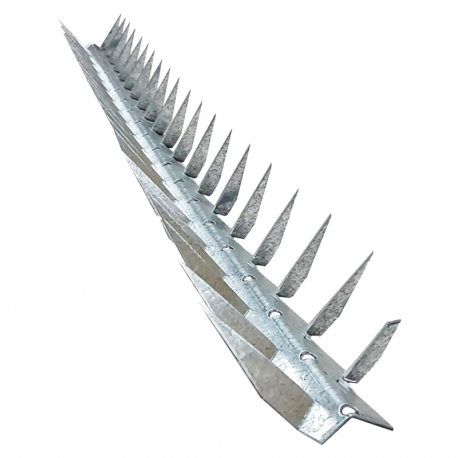 Garra Dupla Galvanizada 1,00m Lança 7cm CALHA FORTE