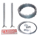 Kit Concertina Galvanizada 30cmx5m CALHA FORTE