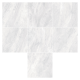 Porcelanato 90x90cm Lâmina Light Marble White Mate Extra ROCA