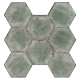Piso 20x23cm Athol Musgo Mate Extra ROCA