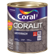 Tinta Esmalte Premium Coralit Antiferrugem Cinza 0,9L CORAL