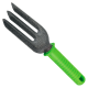 Garfo 3 Dentes 75x250mm com Cabo Plástico PALISAD