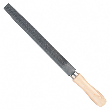 Lima Meia Cana Murça 6" 150mm com Cabo de Madeira MTX