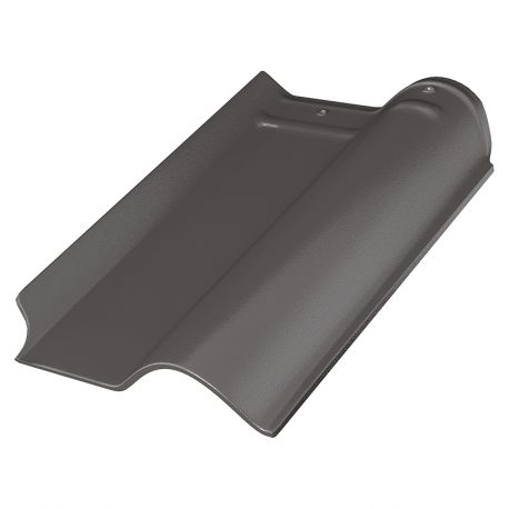 Telha Esmaltada Ecogres 27x43cm Embalagem com 10 Unidades Chumbo PERKUS