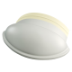 Terminal de Cumeeira Porcelana Branco PERKUS