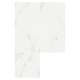 Porcelanato 84x84cm Le Blanc Polido HD Extra ELIZABETH