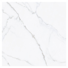Porcelanato 119x119cm Calacata Light Polido Extra GAUDI