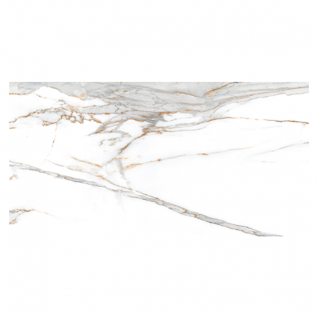 Porcelanato 90x180cm Calacata Oro Lux Polido Extra BIANCOGRES