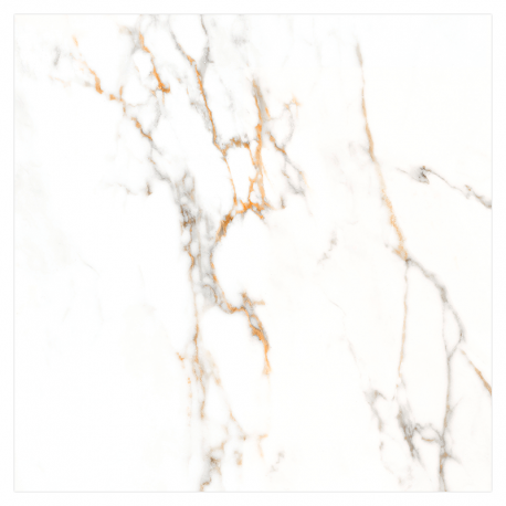 Porcelanato 80x80cm Calacata Oro Polido Extra GAUDI