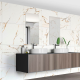Porcelanato 80x80cm Calacata Oro Polido Extra GAUDI