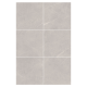Porcelanato 72x72cm Pulpis Grey AR72086 Acetinado Extra VIA ROSA