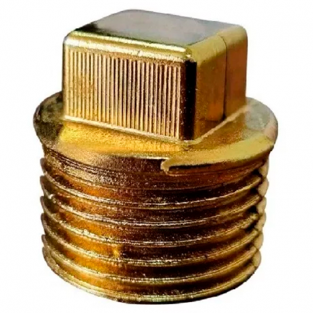 Plug de Metal 1/2 Amarelo GARDEN