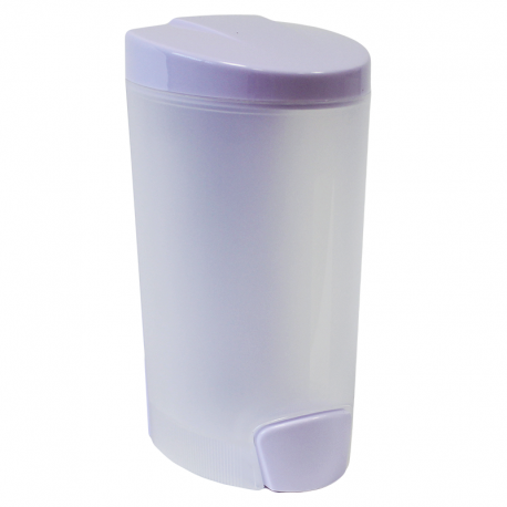 Porta Sabonete Líquido 500ml 8,5x8x16,5cm Branco JAPI