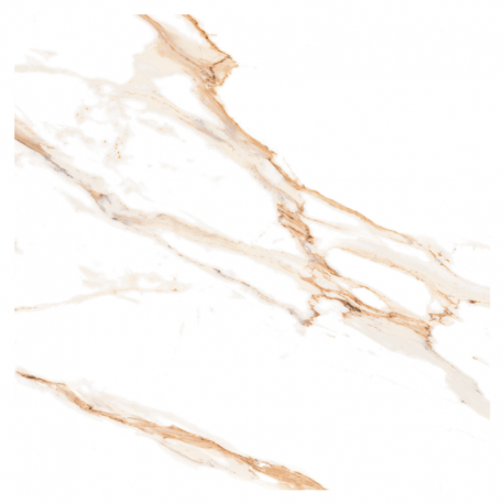 Porcelanato 71x71cm Max Calacata Oro Lux P71252 Polido Extra EMBRAMACO