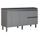 Gabinete Glamour para Pia de 1,50m Cobalto LOCATT