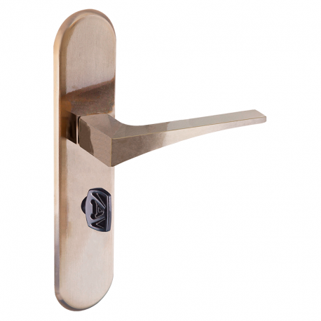 Fechadura Maxx Espelho WC 4513 Bronze Latonado ALIANÇA