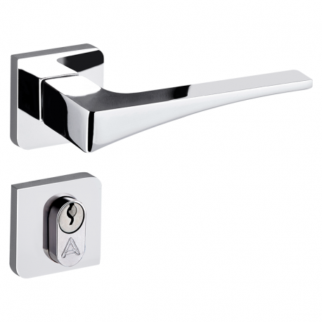 Fechadura Maxx Roseta Externa 4641 Cromada ALIANÇA