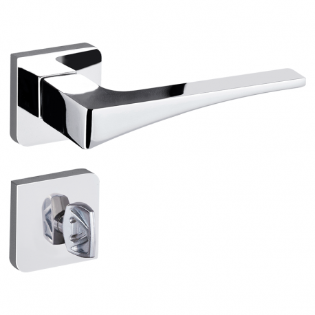 Fechadura Maxx Roseta WC 4643 Cromada ALIANÇA