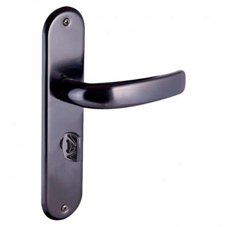 Fechadura Galaxy Espelho WC 4193 Preto Fosco ALIANÇA