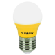 Lâmpada Superled Bolinha Color S30 3W Bivolt Luz Amarela OUROLUX