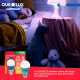 Lâmpada Superled Bolinha Color S30 3W Bivolt Luz Azul OUROLUX