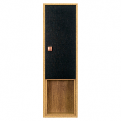 Armário Gianni 22cm Freijó/Preto Fosco IRMÃOS CORSO