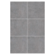 Porcelanato 81x81cm Broadway Dark Grey Acetinado Extra GAUDI