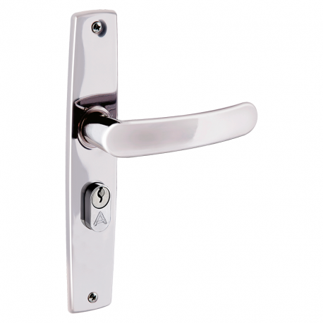 Fechadura Inox Premium Externa 2600/41 Cromada ALIANÇA